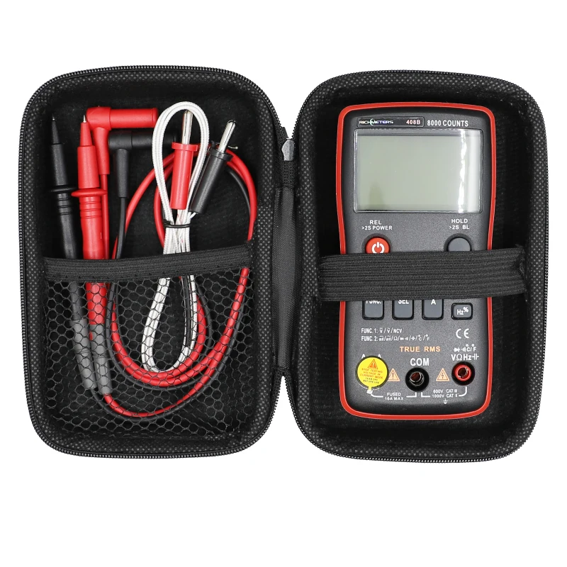 plumbers tool bag RICHMETERS Multimeter Bag Tools Bag Test Leads Storage Box trolley tool box