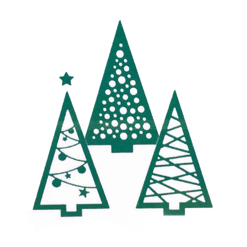 christmas tree craft die cuts metal cutting dies scrapbooking paper christmas tree cut out