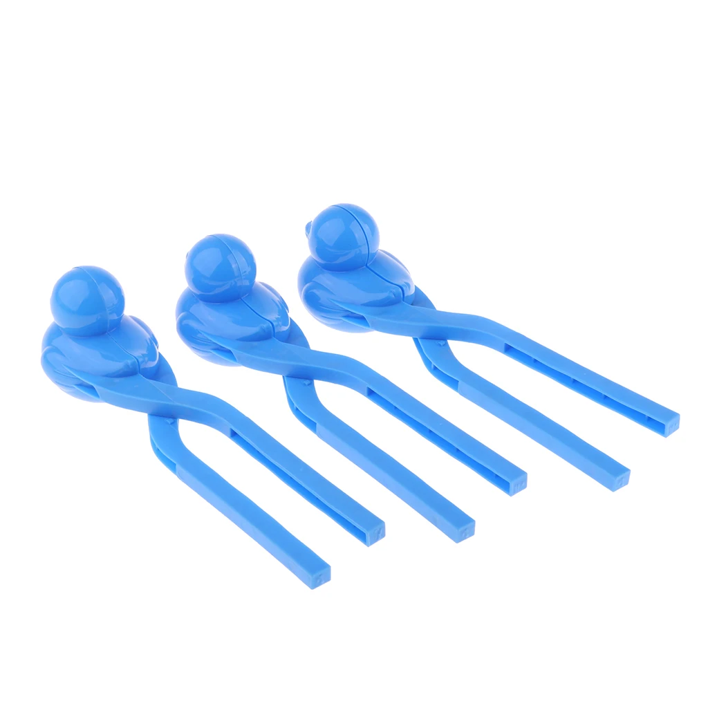 MagiDeal 6pcs Duck Shape Snowball Clip Ball Maker Snow Mold Outdoor Sports