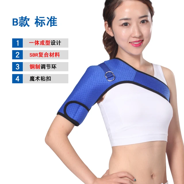 JORZILANO Double Dislocation Recovery Shoulder Brace Support Arm Sling