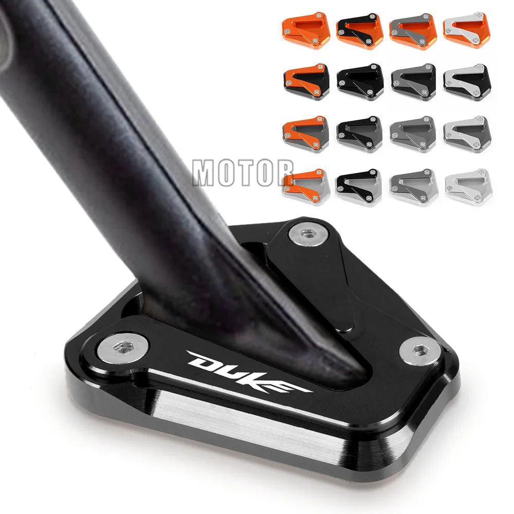 

Motorcycle Sidestand Kickstand Enlarger For KRM 790Duke 790 Duke 2017-2020 Motor Foot Side Stand Extension Plate Pad Support