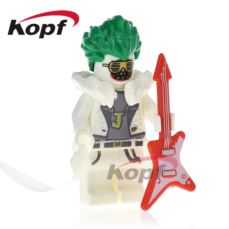 

PG420 Super Heroes Disco Clown Crazy Quilt Joker Arrow Master Batman Building Blocks Bricks Learning Action Toys For Children