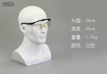 

High Quality Fashionable Men Fiberglass Head Mannequin Head Manikin Professional Manufacturer In China