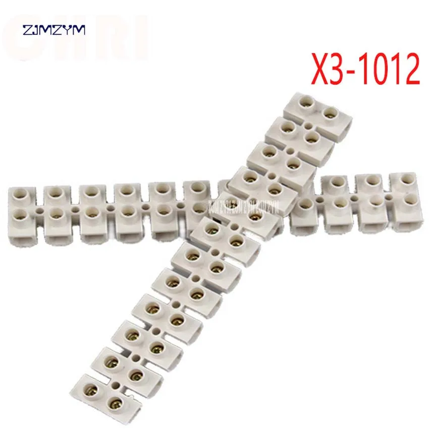 1 шт. X3-1012 10A 12 Статус клеммный блок пластиковый блок терминала Кабельный разъем латунь нейлон flame, можно отрезать использовать