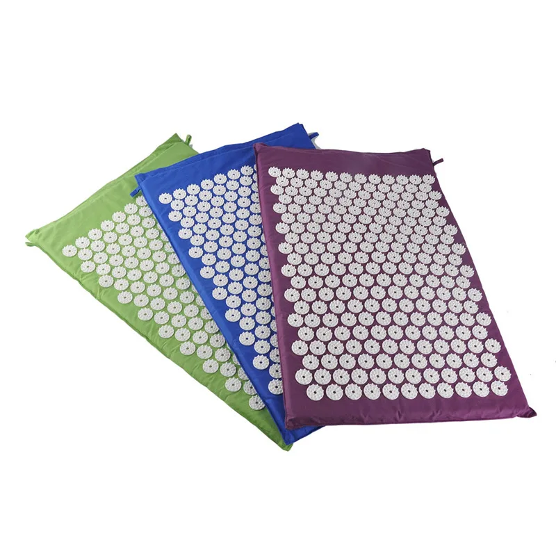 3 Colors Professional Acupressure Mat Relieve Stress Pain Acupuncture