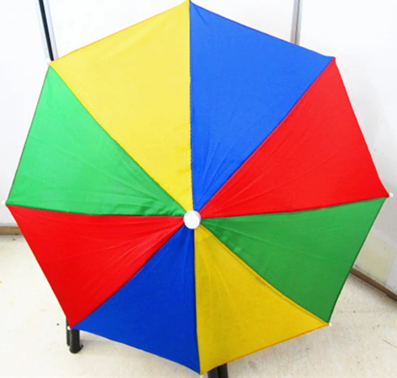 Шапка с зонтиком головы головные уборы Рыбалка ветрозащитный Цвет Изменение зонтик Corporation Parasol Paseante Pesca Cancan 50KO093