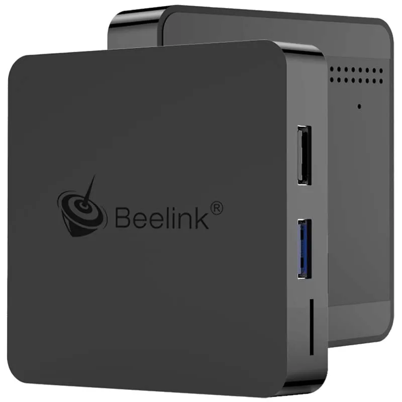 Мини ТВ-приставка Beelink GT1 Amlogic S905X2 Android 8,1 tv Box 4G DDR4 32G BT 4,0 Dual Wifi HDMI 2,0 телеприставка с голосовым управлением