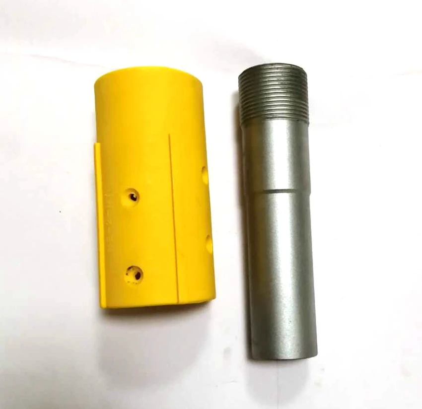 

HOLDWIN high pressure 1 1/4'' fine thread B4C carbide Venturi sandblasting nozzle with yellow nylon nozzle holder