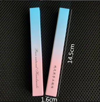 

100 pcs lipstick small gift Lip gloss packaging birthday box 16*16*145 mm paper gift craft lipstick cardboard box Free Shipping