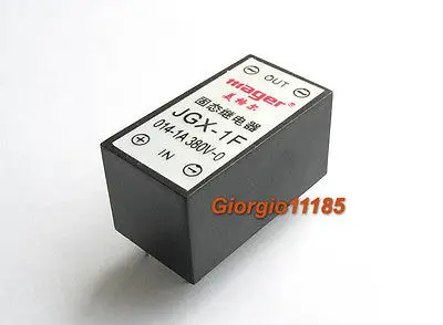 

10 pcs JGX-1F DC-AC PCB SSR In 3-32VDC,Out 0-380VAC 1A Solid State Relay