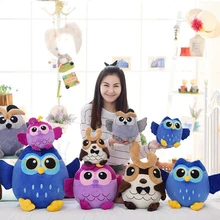 Plush Toy Owl Doll Stuffed Toys Animal Owl Toys Soft Big-eyed Stuffed Animal Bird Collection Wedding Party Gift Plush Toys Plush Toy Owl Doll Stuffed Toys Animal Owl Toys Soft Big-eyed Stuffed Animal Bird Collection Wedding Party Gift Plush Toys