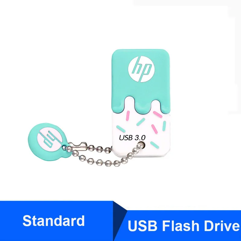 Hp USB флэш-накопитель 16gb 32gb 64g Cle USB 3,0X778 W силиконовая карта памяти, Флеш накопитель, миниатюрный флеш-накопитель U диск на ключ DJ Thumb Driver - Цвет: X778W Standard