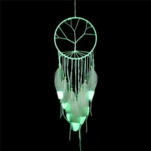 Модный подарок индийский флуоресцентный Ловец снов Noctilucous Wind Chimes& висячий кулон Ловец снов Regalo