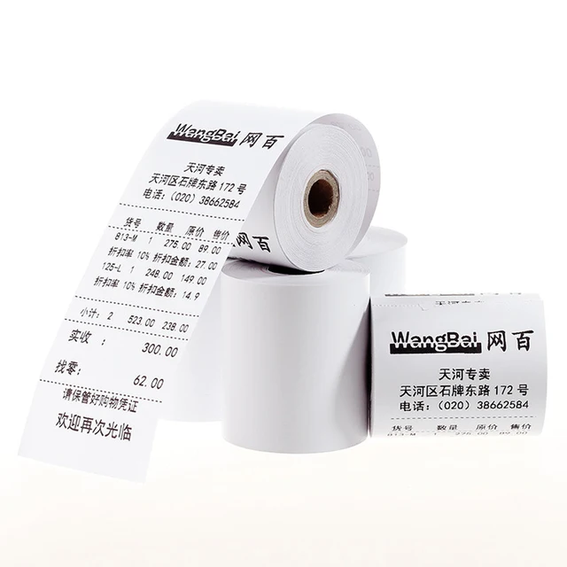 Best Quality Thermal paper Receipt printer paper POS printer 58mm paper for Mobile POS mobile printer paper