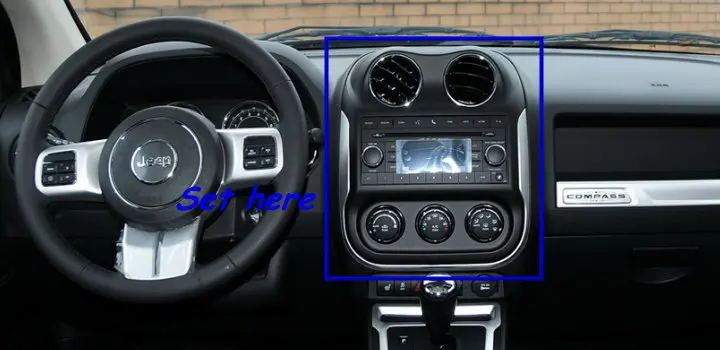 Для Jeep Compass 2009~ 10," Автомобильный Android HD сенсорный экран радио gps-навигатор ТВ фильм Andriod видео система(без CD DVD