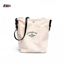 KVKY, женские повседневные сумки, сумки на плечо, экологически чистые, портативные, с буквенным узором, студенческие сумки, сумка для покупок, пляжная сумка, bolsas