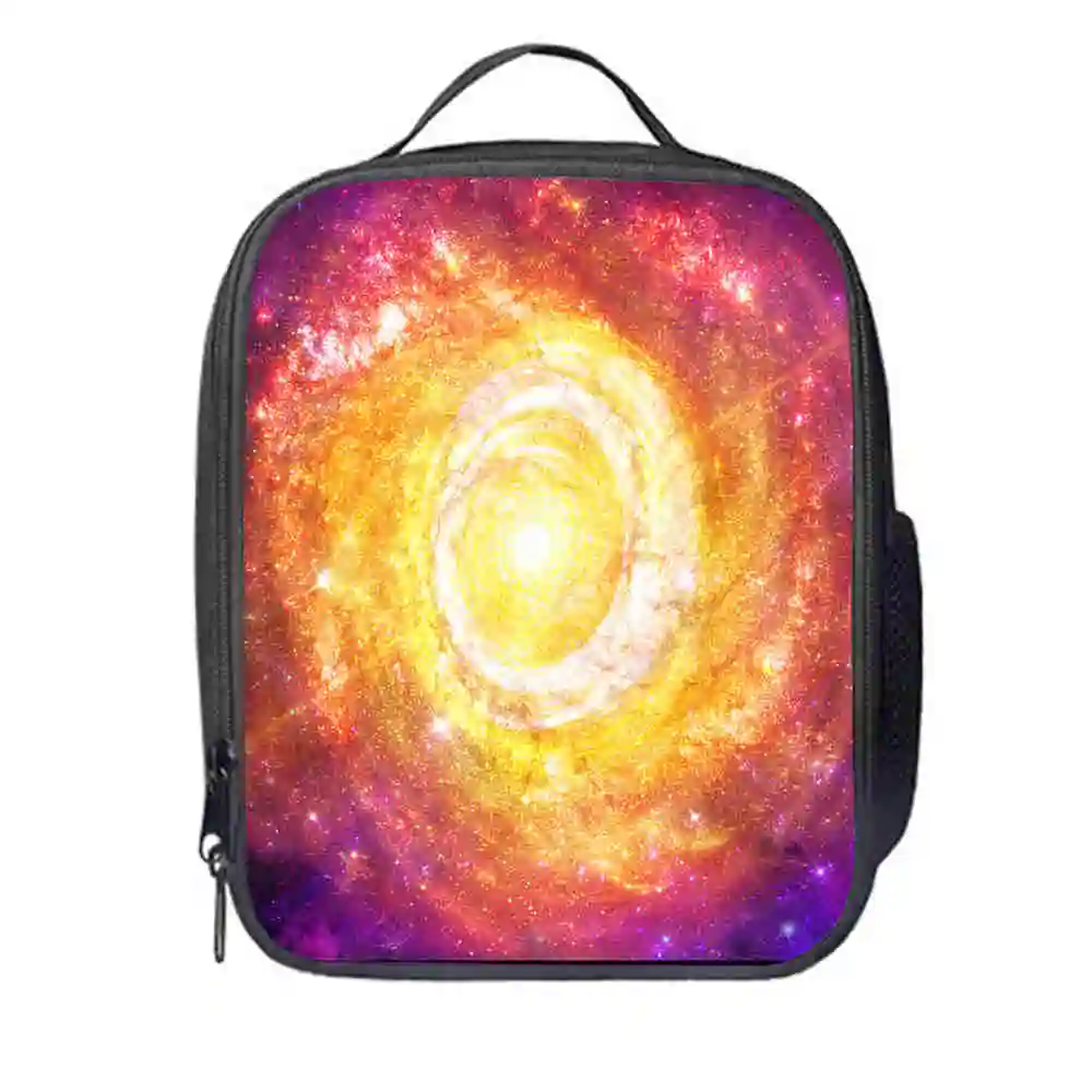 Galaxy сумка для ланча Индивидуальные Аниме для женщин и мужчин подростков мальчиков девочек детей школы изолированный охладитель Tote Box - Цвет: 044LB67