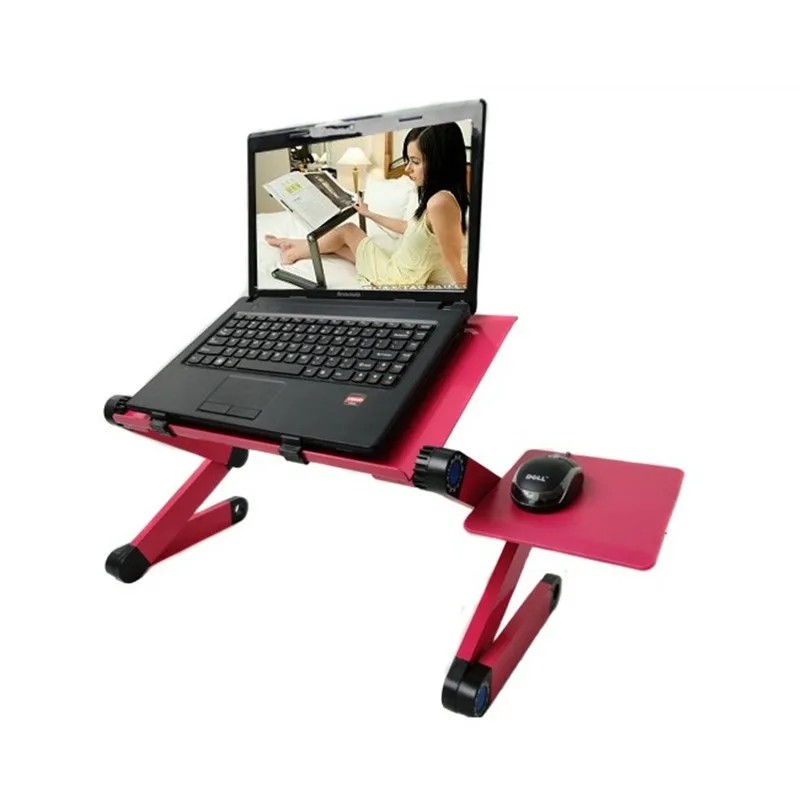 Multi Functional Ergonomic mobile laptop table stand for MacBook Air Pro thinkpad dell HP in bed