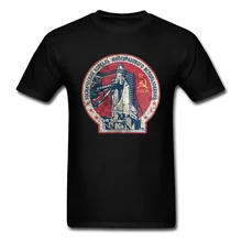 Rússia cccp camisa masculina de algodão plano espacial soviético cosmonauta 1961 t camisa masculina urss yuri gagarin streetwear vintage