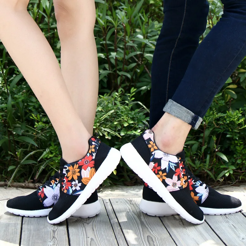 floral rubber shoes