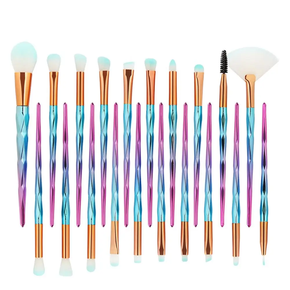21PCS Pro Mermaid Makeup Brushes Foundation Eyebrow Eyeliner Blush Powder Cosmetic Concealer Professional Makeup Brushes Set 21PCS Pro Mermaid Makeup Brushes Foundation Eyebrow Eyeliner Blush Powder Cosmetic Concealer Professional Makeup Brushes Set