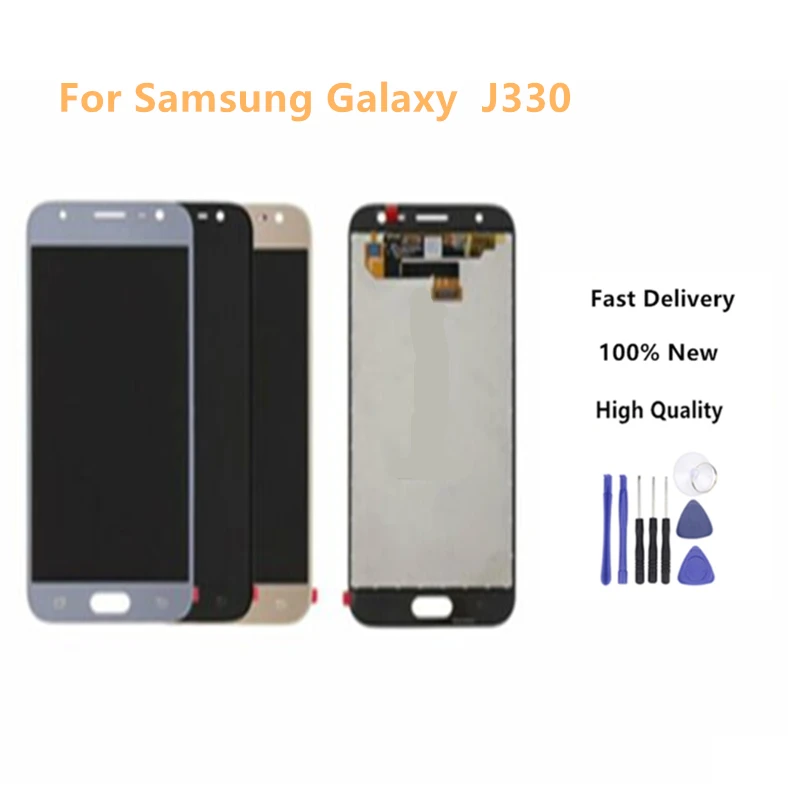 

LCDS For Samsung Galaxy J3 2017 J330 LCD Display Touch Screen Digitizer Assembly Replacement Parts With Aeemble Tools