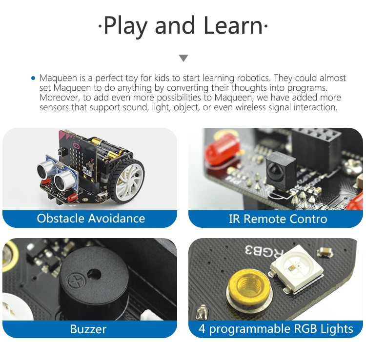 MB0012-2 Micro Maqueen Smart Car
