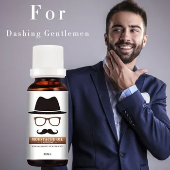 

Men's Beard Horn Eyelash Nourish Liquid Moisturizer Gentlemen Beard Care Conditioner 20ml New 03