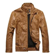 Брендовые мотоциклетные кожаные куртки мужские осенне-зимняя уличная мода повседневные куртки jaqueta couro masculina мужская куртка из искусственной кожи