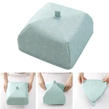 Складные продукты крышка алюминиевая фольга Теплоизоляция для фруктов овощей тарелок крышки кухня гаджет E2S