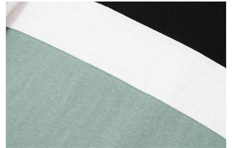 2019 New Fashion Men Sweater Pullover High Qulaity Cotton Acrylic Striped Knit Jumper Dress Male Spring Autumn Brand Muls 4XL 03