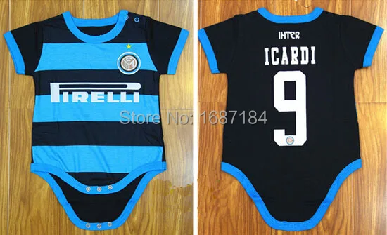 Newborn infant BB jumpsuit football 