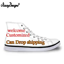Пользовательские изображения мужские и женские вулканизированные туфли классические суперзвезды высокие парусиновые туфли Прямая мужские кроссовки на плоской подошве Новинка