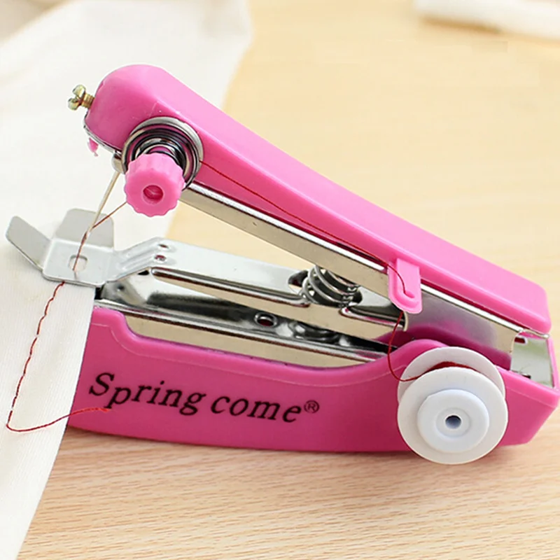 portable manual walking foot sewing machine needlework cordless hand