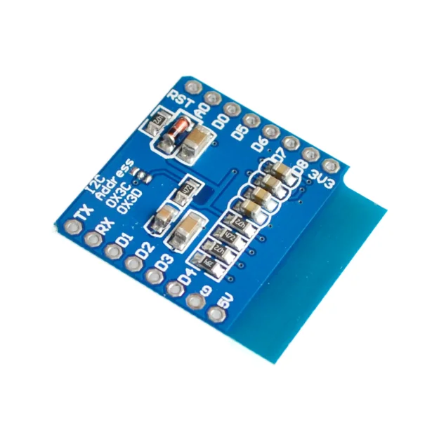 OLED экран для D1 mini 0,6" дюймов 64X48 IIC IEC