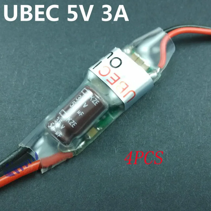 4PCS 5V DC to Module UBEC BEC 3A Ultra Battery Elimination Circuit 2-6S Lipo Spare Parts for RC Drone Quadcopter |