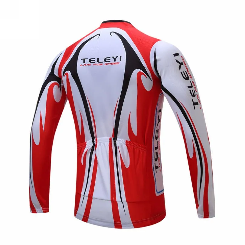 TELEYI Team, Мужская велосипедная одежда, Ropa Ciclismo, велосипедная верхняя одежда с длинным рукавом, Ciclismo, велосипедная спортивная одежда, Джерси, S-4XL