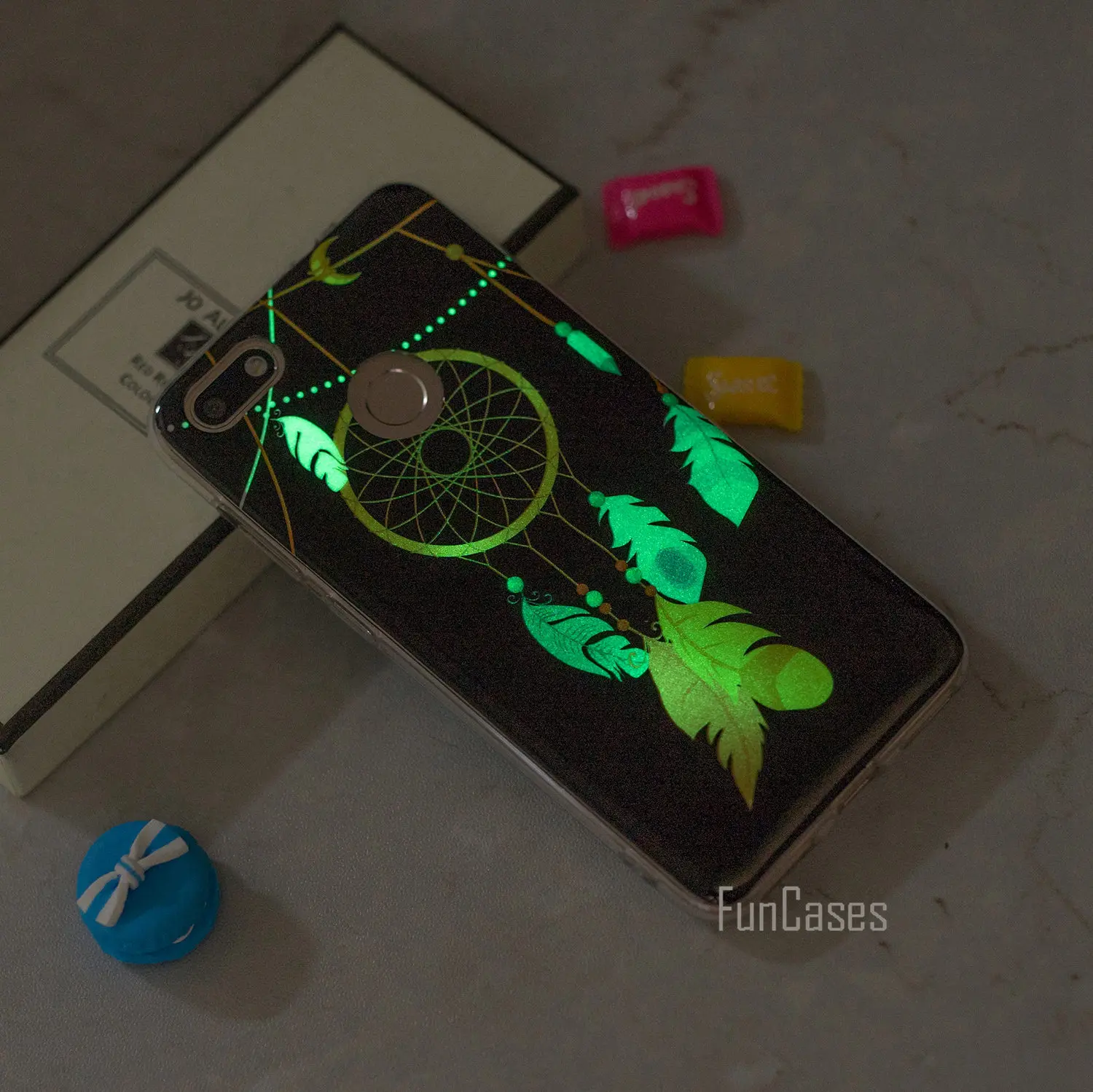 

Phone Case for Huawei P9lite Mimi Coque Soft TPU Luminous for Huawei Nova P9 Lite Mini Fundas Colorful Motley Pattern Cover