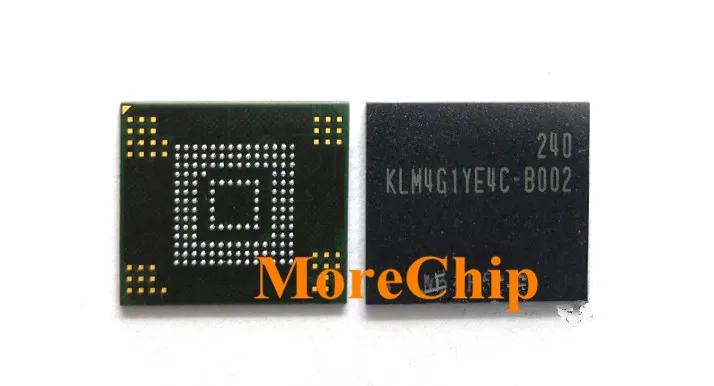 KLM4G1YE4C-B002 eMMC NAND флэш-память BGA IC чип 2 шт/Лот | Мобильные телефоны и аксессуары