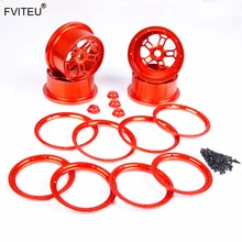 FVITEU ЧПУ сплава ступицы колеса с бедлок, комплект для 1/5 HPI Losi 5ive T Rovan LT King двигатель X2