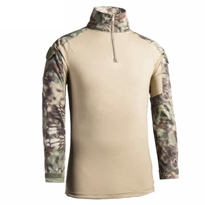 Походная камуфляжная армейская футболка для мужчин, солдат США, ACU, Боевая тактическая футболка, военная сила, Мультикам, камуфляжные Футболки с длинным рукавом - Цвет: 12