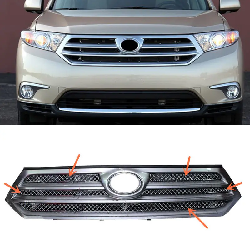 Toyota Highlander Grill Guard 2017