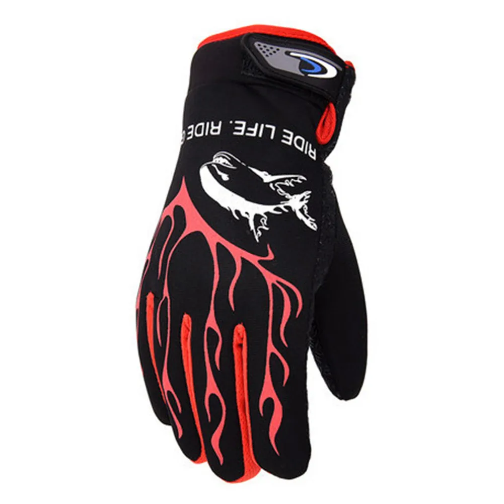 Новые зимние перчатки для велоспорта с флисовой подкладкой-модные теплые лыжные перчатки для спорта на открытом воздухе 1 пара