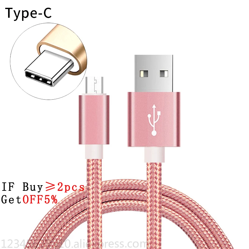 

usb Type C Cable USB Mobile Phone Charging cote USB Charger phone Cable for Samsung Galaxy S9 Huawei Mate 20 Xiaomi redmi note 7