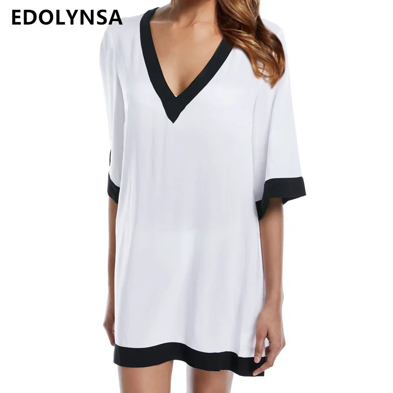 

Women Beach Cover up Saida de Praia Beach dress plus size Swimwear kaftan Bikini cover up Bathing suit Cover ups Tunics #Q518
