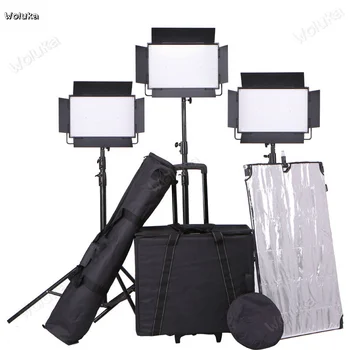 

Max 80 double color temperature LED camera lamp outside shooting lamp studio lamp film lamp three lamp set CD50 T07