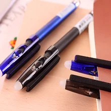 12 pcs/lot multi-functional erasable pen friction gel pen 0.5mm creative wholesale crystal touch screen pblue black/blue japanese pilot lkfb 80ef multi function four color red blue black and green erasable pen gel pen multi function pen 1pcs lot