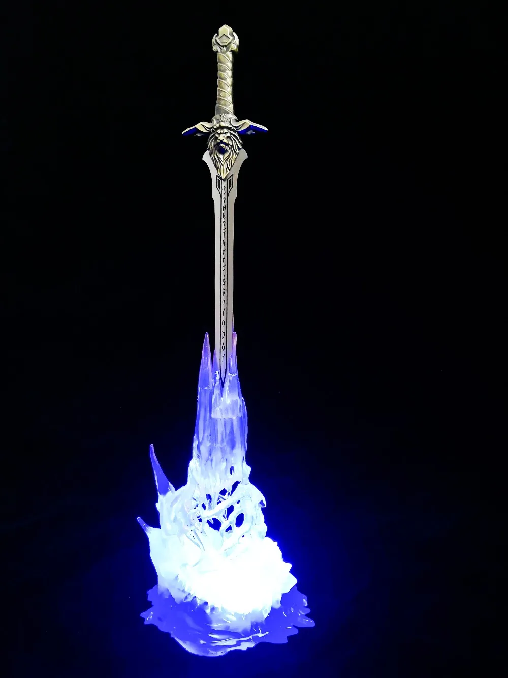 WOW Arthas Menethil оружие Frostmourne меч с подсветкой Figma Starz игры Аниме ПВХ фигурка игрушка
