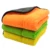 3 pz 800GSM 45 cm x 38 cm Super-Spessa Peluche In Microfibra Per La Pulizia Auto Panni Cura dell’auto Microfibra Cera di Lucidatura Detailing morbidi asciugamani