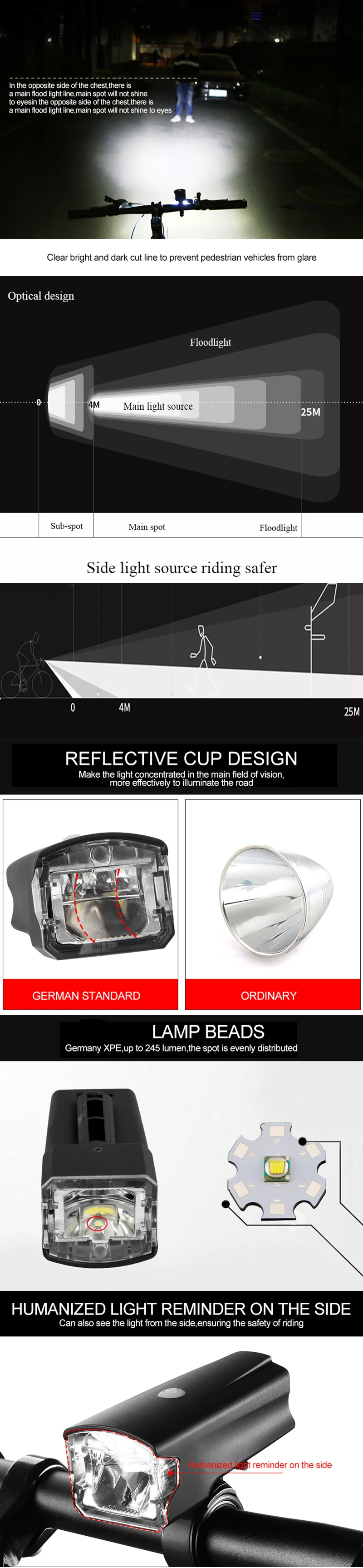 Perfect INBIKE 2000 Lumens Rechargeable USB LED Bike Flashlight Lamp Front Bicycle Light Cycling Headlight USB Rechargeable Accessories 4 Perfect INBIKE 2000 Lumens Rechargeable USB LED Bike Flashlight Lamp Front Bicycle Light Cycling Headlight USB Rechargeable Accessories 4